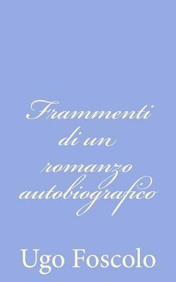 Book cover for Frammenti di un romanzo autobiografico