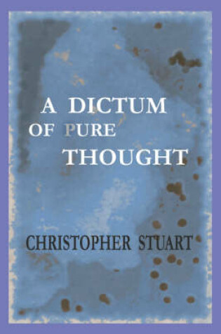 Cover of A Dictum of Pure Thought