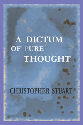 Book cover for A Dictum of Pure Thought