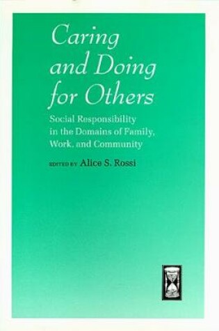 Cover of Caring and Doing for Others