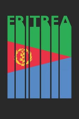 Book cover for Vintage Eritrea Notebook - Retro Eritrea Planner - Eritrean Flag Diary - Eritrea Travel Journal