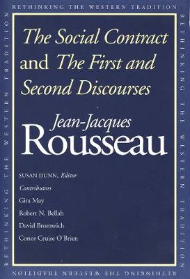 Book cover for The Social Contract and The First and Second Discourses