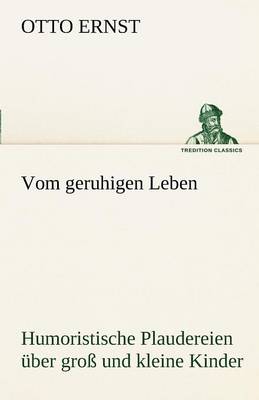 Book cover for Vom Geruhigen Leben