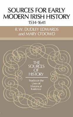 Cover of Sources for Modern Irish History 1534-1641