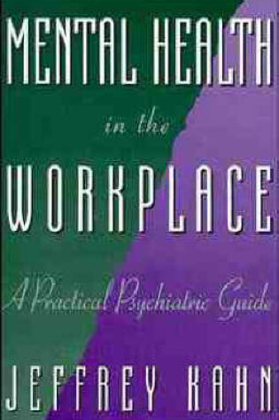 Cover of Mental Health in the Workplace
