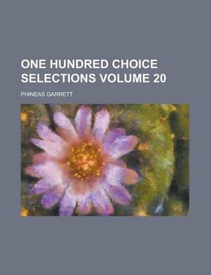 Book cover for One Hundred Choice Selections Volume 20