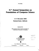 Book cover for Foundations of Computer Science