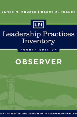 Cover of LPI: Leadership Practices Inventory Observer