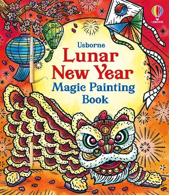 Book cover for Lunar New Year Magic Painting Book