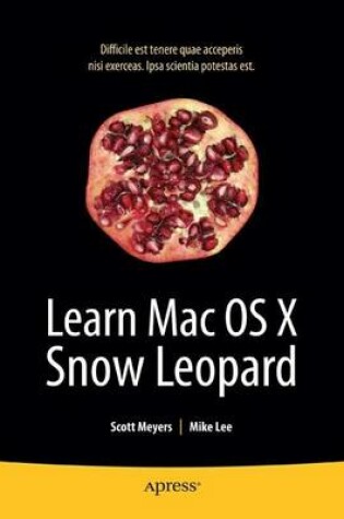 Cover of Learn Mac OS X Snow Leopard