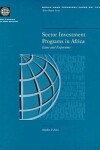 Book cover for Sector Investment Programs in Africa