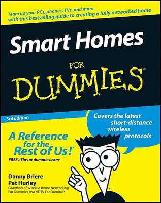 Book cover for Smart Homes for Dummies