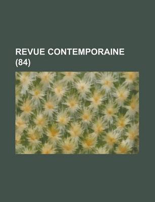 Book cover for Revue Contemporaine (84)