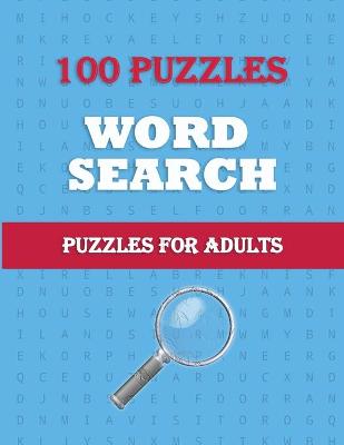 Book cover for 100 Puzzles Word Search - Puzzles for Adults