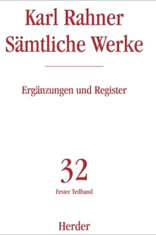 Cover of Erganzungen