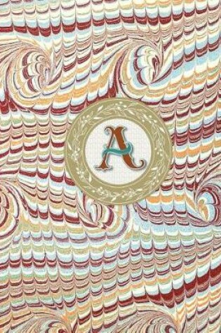 Cover of Monogrammed Planner 2019 Personalized Initial Letter A