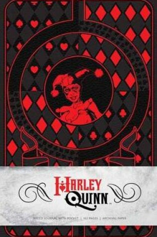 Cover of Harley Quinn Hardcover Ruled Journal