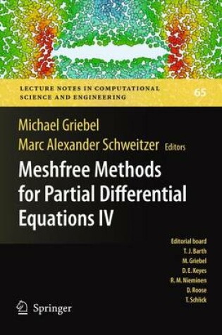 Cover of Meshfree Methods for Partial Differential Equations IV