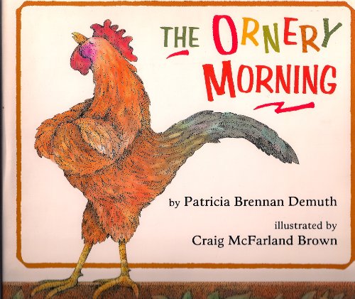 Book cover for The Ornery Morning