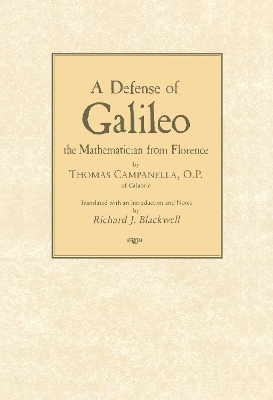 Book cover for Defense of Galileo