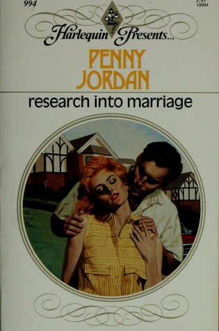 Cover of Research Into Marriage