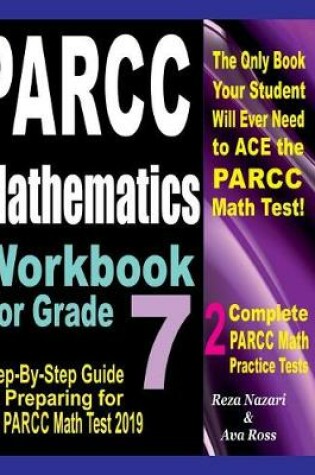 Cover of PARCC Mathematics Workbook For Grade 7