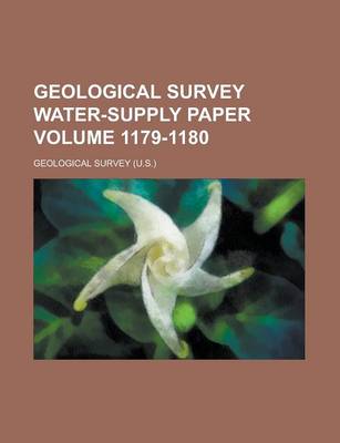 Book cover for Geological Survey Water-Supply Paper Volume 1179-1180