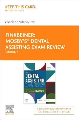 Cover of Mosby'S Dental Assisting Exam Review - Elsevier eBook on Vitalsource (Retail Access Card)