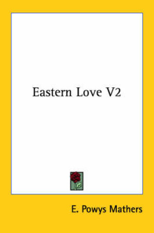 Cover of Eastern Love V2