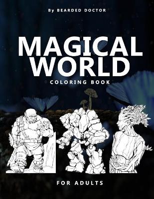 Book cover for Magical World Coloring Book