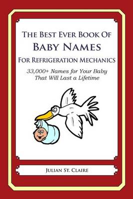 Book cover for The Best Ever Book of Baby Names for Refrigeration Mechanics