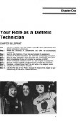 Cover of Dietetic Technician