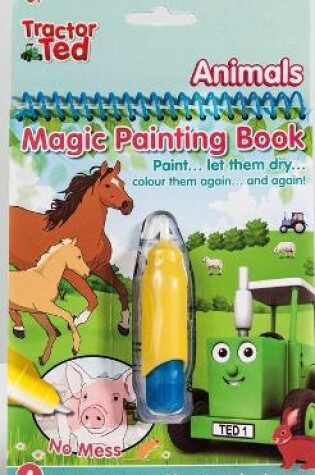 Cover of Tractor Ted Magic Painting Book Animals