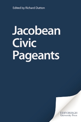 Book cover for Jacobean Civic Pageants