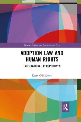 Cover of Adoption Law and Human Rights