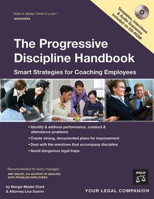 Book cover for The Progressive Discipline Handbook