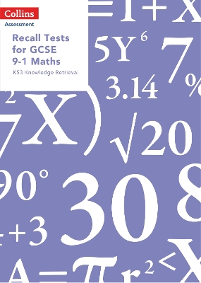 Cover of Recall Tests for GCSE 9-1 Maths