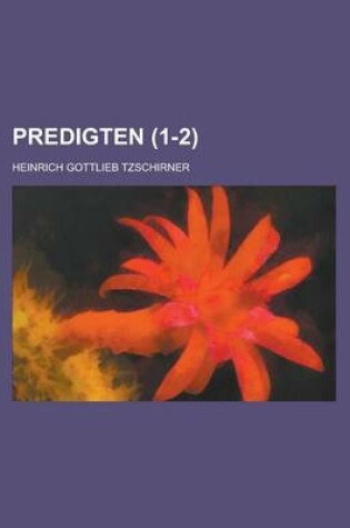 Cover of Predigten (1-2)