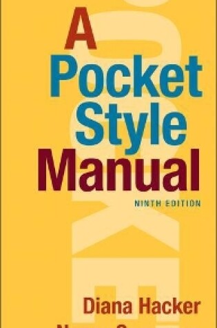 Cover of A Pocket Style Manual