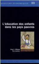 Book cover for Educating Children in Poor Countries