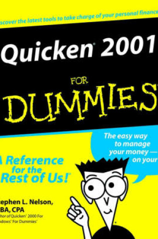 Cover of Quicken 2001 for Dummies