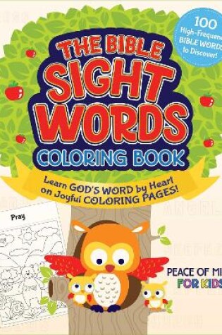 Cover of The Bible Sight Words Coloring Book