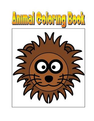 Book cover for Animal Coloring Book