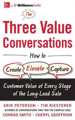 Book cover for The Three Value Conversations