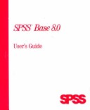 Book cover for SPSS Base 8.0 for Windows User's Guide Package