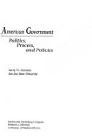 Cover of American Government