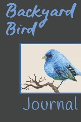 Book cover for Backyard Bird Journal