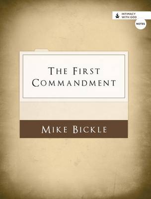 Book cover for First Commandment