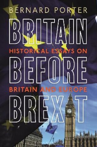 Cover of Britain Before Brexit