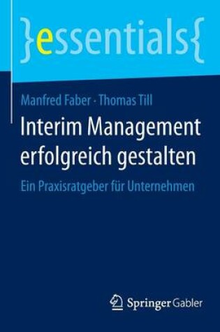 Cover of Interim Management erfolgreich gestalten